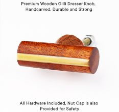 Wooden Gilli Dresser Knob