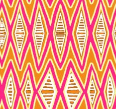 Bombay Dyeing  Pink And Orange Abstract 120 TC Cotton Double 1 Bedsheet With 2 Pillow Covers