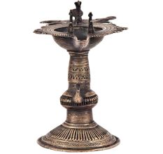 Brass Oil Lamp Indian Religious Brass Peacock Oil Lamp