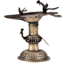 Handicrafted Brass Oil Lamp Diya Lamp Dokra Home Decoration Diya Lamp