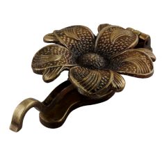Antique Sunflower Iron Door Knocker