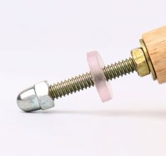 Multicolor Resin And Wood Cabinet Knob