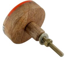 Multicolor Resin And Wood Cabinet Knob