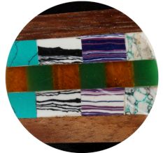 Multicolor Resin And Wood Cabinet Knob