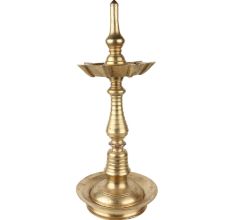Brass Oil Lamp Diwali Vilakku Nilavilakku Puja Oil Lamp