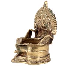 Laxmi Brass Oil Lamp South Indian Worship Lamp