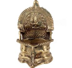 Laxmi Brass Oil Lamp South Indian Worship Lamp