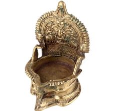 Laxmi Brass Oil Lamp South Indian Worship Lamp