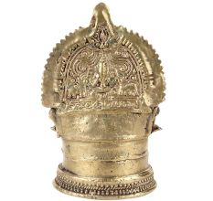 Laxmi Brass Oil Lamp South Indian Worship Lamp