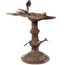 Brass Oil Lamp Dhokra Handcrafted Diya Lamp