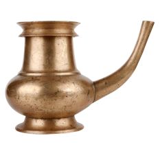 Brass Holy Water pot  With A Stout Traditionally Made Water Pot