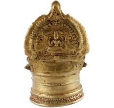 Hand Crafted Brass Oil Lamp for Diwali Pujan