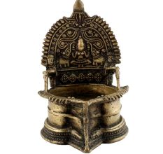 Traditional Brass Oil Lamp Puja Lamp Diya 
