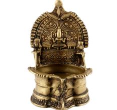 Hand Crafted Brass Diya Oil Lamp Puja  Diya Diwali Lamp