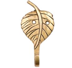 Brass Small Betel Leaf Wall Hook