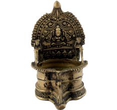 Hand made Temple Brass Oil Lamp 