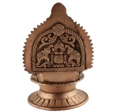 Small Ashtadhatu Oil Lamp Kerala TraditionalÂ 