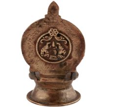 Handmade Ashtadhatu Deepalakshmi Oil Lamp