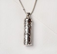 92.5 Sterling Silver Keepsake Urn Pendant