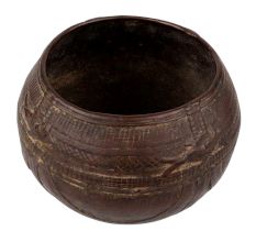 Hand Crafted Brass Rice Measure Bowl