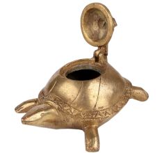 Handmade Brass Turtle Storage Box