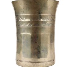 Brass Smooth Finish Holy Water Pot