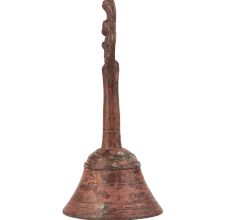 Brass Bell Hindu God Garuda Handle Temple Bell