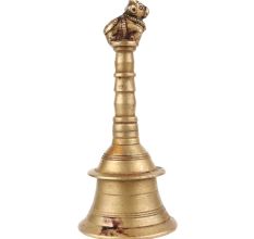Brass Bell Hindu Nandl Handmade Temple Bell