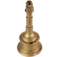 Brass Bell Hindu Nandl Handmade Temple Bell