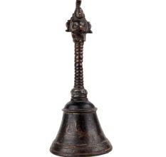 Handmade Brass Puja Bell With Beautiful Garuda God Handle