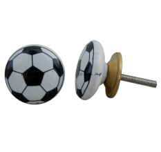 Soccer Ceramic Knob