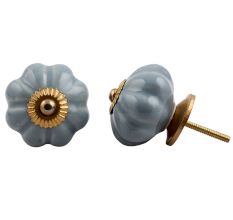 Grey Melon Knob
