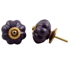 Purple Melon Knob