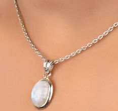 92.5 Sterling Silver Pendant Gothic Boho Pendant For Necklace