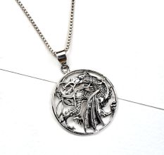 92.5 Sterling silver Pendant Fire Dragon Tree of Life Pendants