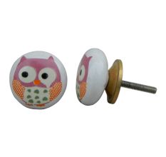 Owl Flat Knob