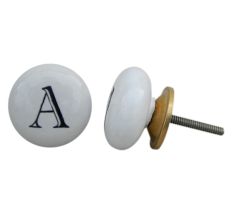 A Flat Alphabet Knob