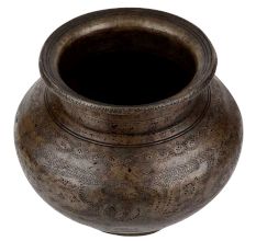 Used Brass Water Pot Hand crafted Flower Vase