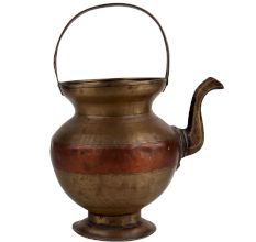 Brass Water Pot Traditional Lota or kamandal With Handle