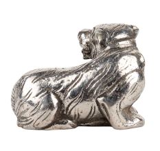 Aluminum Sitting Grizzly Bear Statue Home Decoration Statue