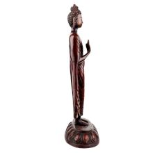 Brass Standing Buddha statue For Home Decoration