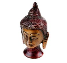 Divine Brass Buddha Head Home Decoration Statue