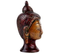 Divine Brass Buddha Head Home Decoration Statue