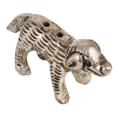 Brass Incense Holder Standing Dog Statue