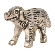 Brass Incense Holder Standing Dog Statue