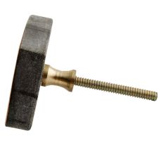 Grey Stone Copper Square Dresser Knobs