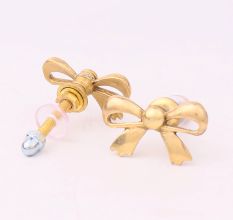 Brass Butterfly Bow Tie Cabinet Knobs