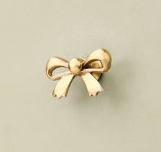 Brass Butterfly Bow Tie Cabinet Knobs