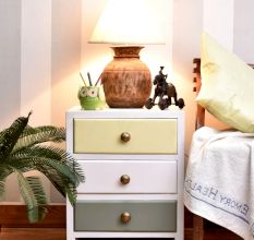 Brass Floral Dresser Knobs