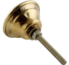 Green Feather Brass Cabinet Knobs